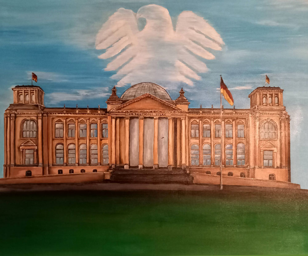 Auftragsmalerei Bundestag